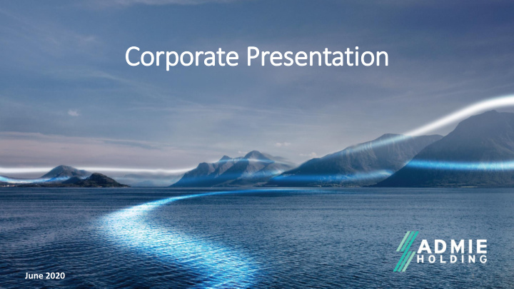 corporate presentation