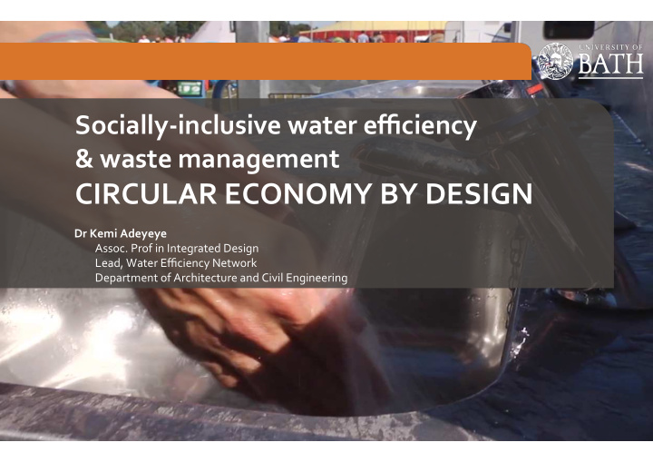 circular economy by design