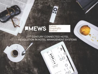21 ST CENTURY CONNECTED HOTEL  REVOLUTION IN HOTEL MANAGEMENT SYSTEMS  WHERE IT ALL BEGAN  GOOGLE 5