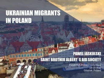 IN POLAND  PAWEL JASKULSKI  SAINT BROTHER ALBERT`S AID SOCIETY  WAR  IN   UKRAINE! 2014  Eastern