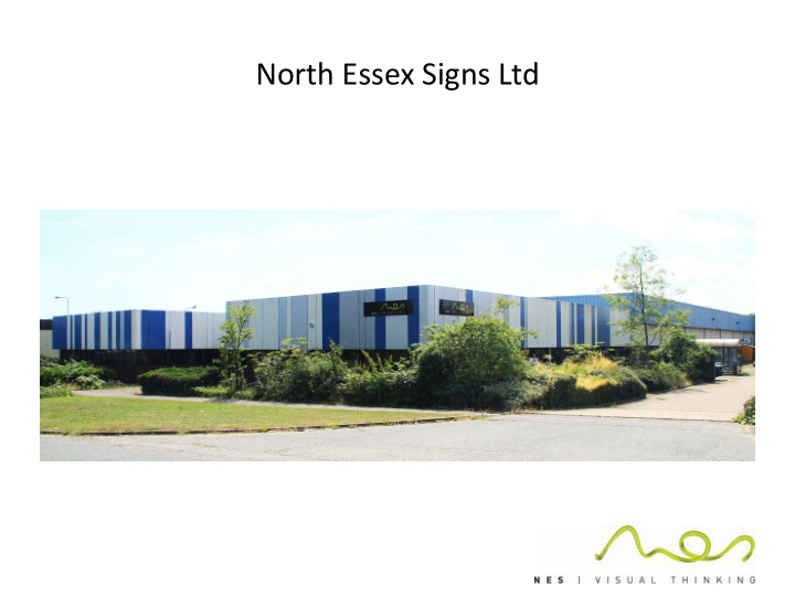 north essex signs ltd who are we