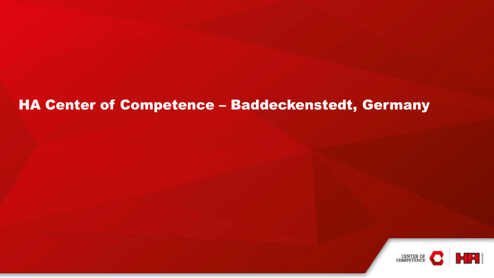 ha center of competence baddeckenstedt germany innovation