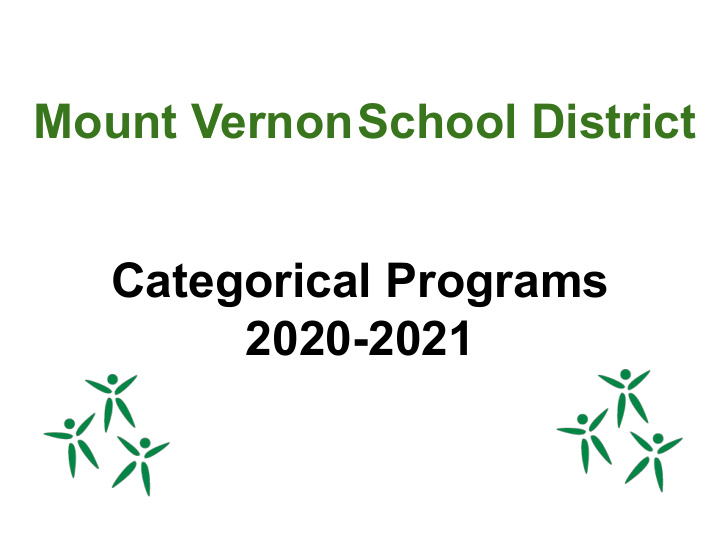 mount vernon school district categorical programs 2020