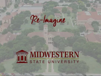 Re-Imagine  Re-Imagine Midwestern State  Charting  Midwestern States  Future  Re-Imagine