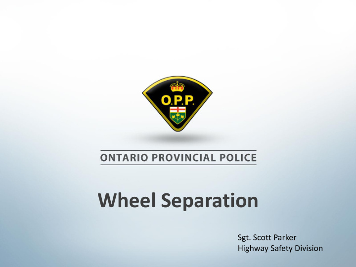 wheel separation