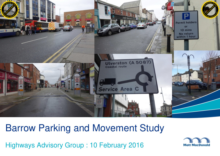 barrow parking and movement study