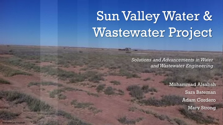 sun valley water