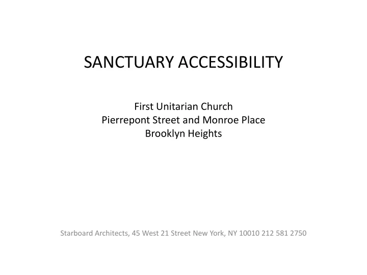 first unitarian church pierrepont street and monroe place