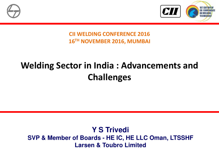 welding sector in india advancements and challenges