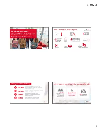 Market diversification,  Renewed focus  Big data and  intensifying competition  on widening