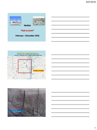 Verdun  Hell on Earth  February  December 1916  1  The Battle of Verdun in Perspective  21