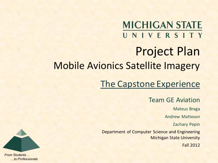 project plan