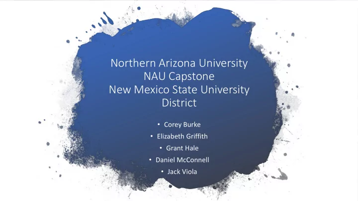 nau capstone