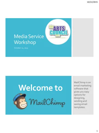 Welcome to  Welcome to  email marketing  software that  gives you easy  options for  designing,