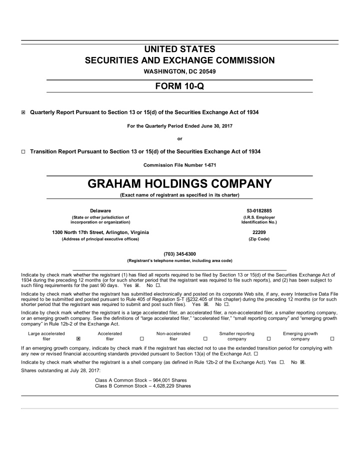 graham holdings company