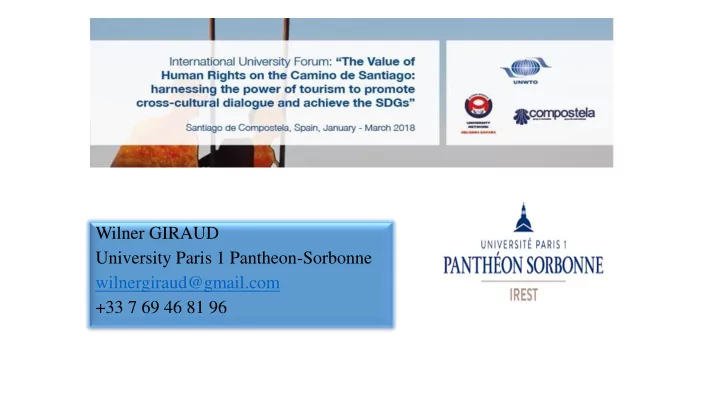 wilner giraud university paris 1 pantheon sorbonne
