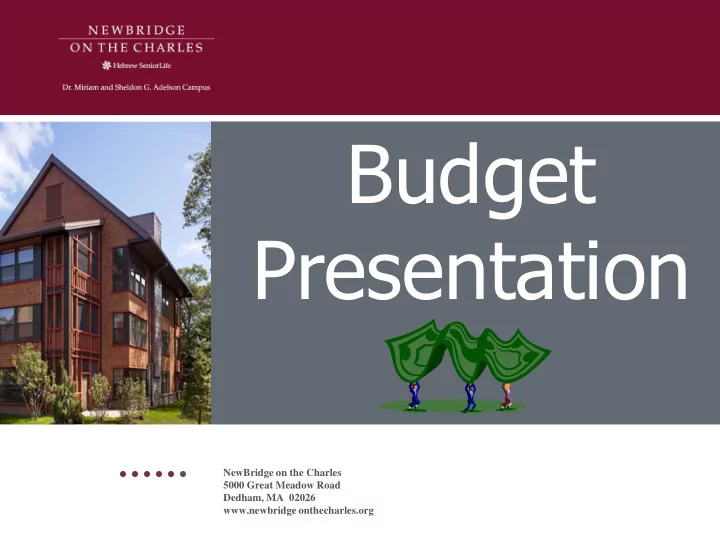 budget presentation