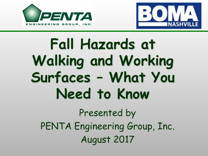 fall hazards at walking and working surfaces what you