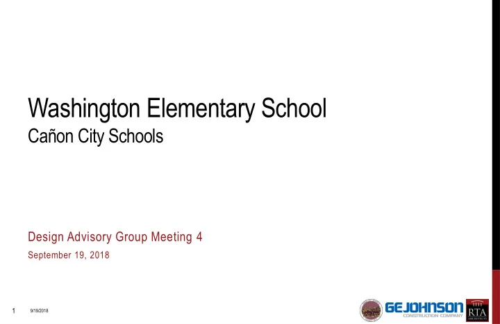 washington elementary school