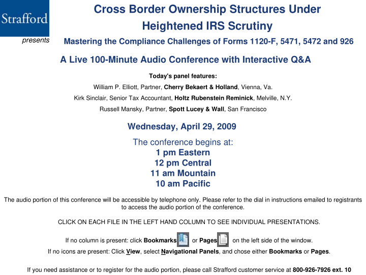 cross border ownership structures under heightened irs