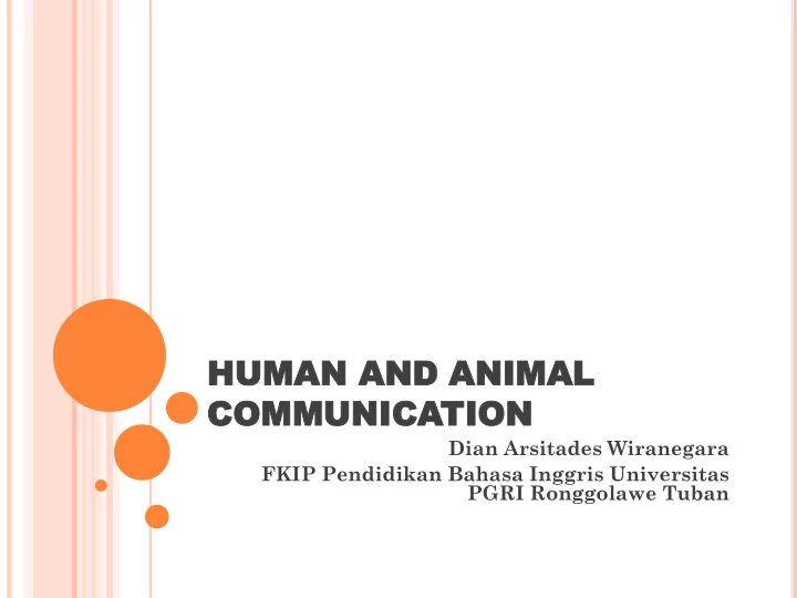 hu huma man n an and d an anima imal l