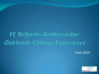 June 2014  Draft Code of Practice  The involvement of children, parents and young people in