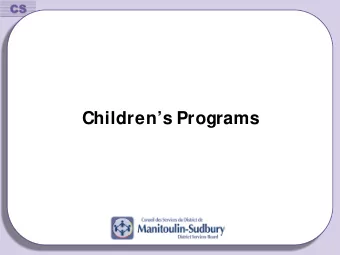Childrens Programs  Licensed Child Care  Licensed, or regulated care, is child care licensed