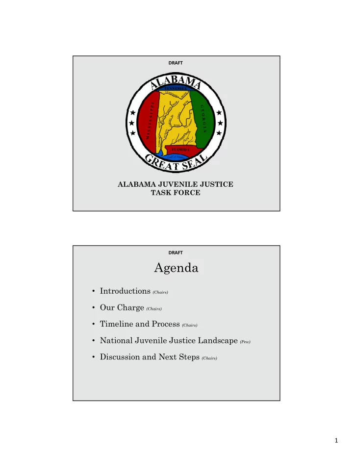 agenda