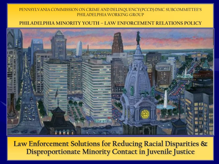 law enforcement solutions for reducing racial disparities