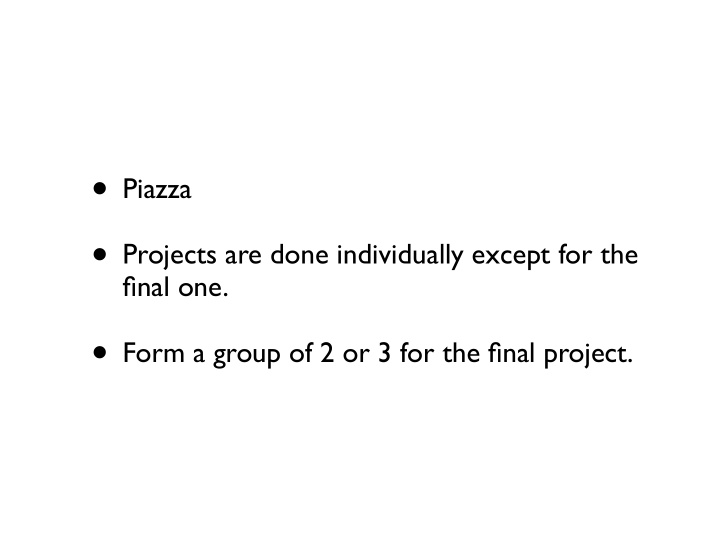 presentation format