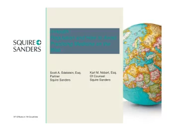 mHealth:  Regulation and How to Avoid  Practicing Medicine on the  Web  Scott A. Edelstein, Esq.