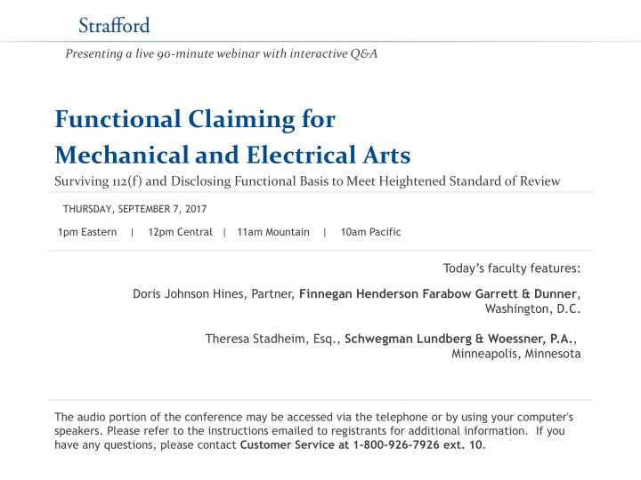 mechanical and electrical arts