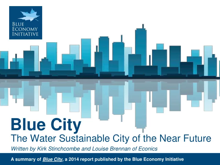 blue city