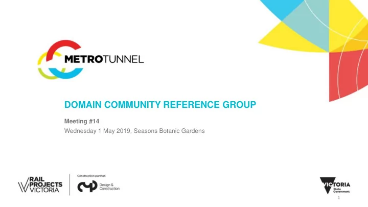 domain community reference group