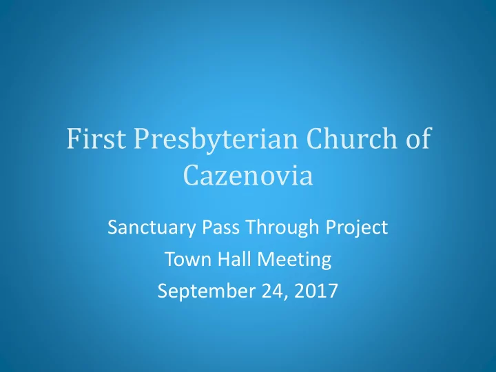 cazenovia
