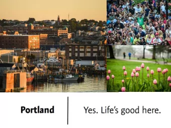 Portlands Downtown District Yes. Lifes Good Here! Portlands Downtown District