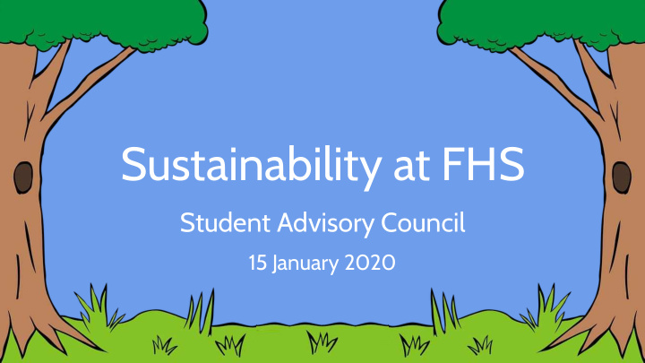 sustainability at fhs