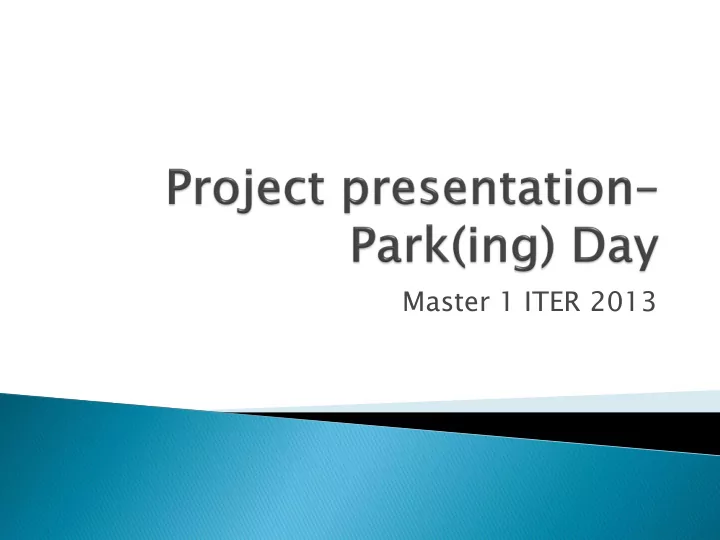 master 1 iter 2013