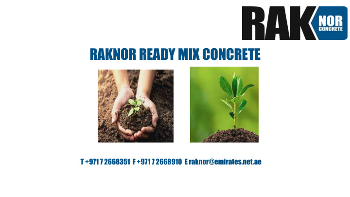 raknor ready mix concrete