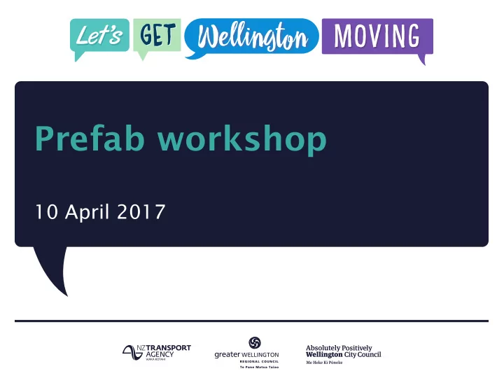 prefab workshop