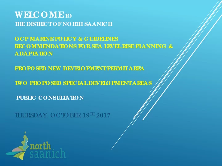 we l come