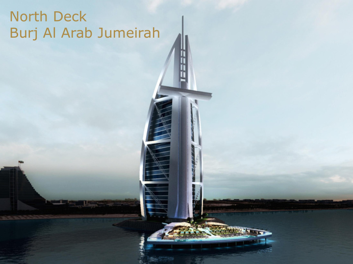 north deck burj al arab jumeirah