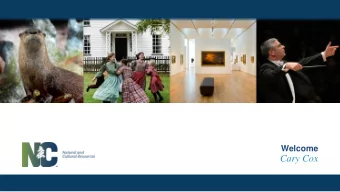 Cary Cox  Agenda  Overview  Cary Cox  Assistant Secretary for Marketing &amp; Communications