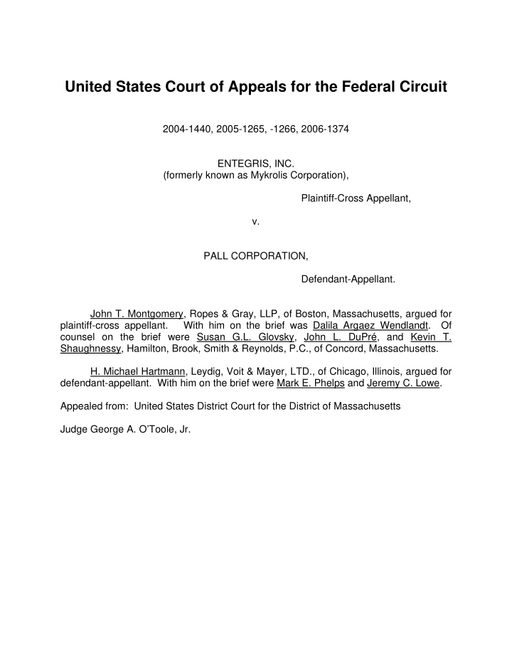 united states court of appeals for the federal circuit