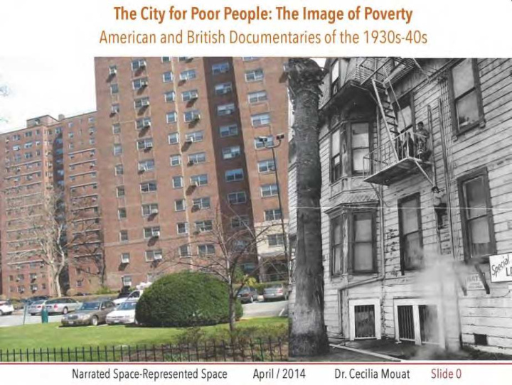 the city for poor people