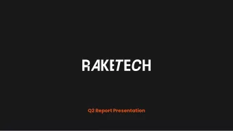 Q2 Report Presentation  2  Presenters  Oskar Mhlbach  Mns Svalborn  Chief Executive Officer