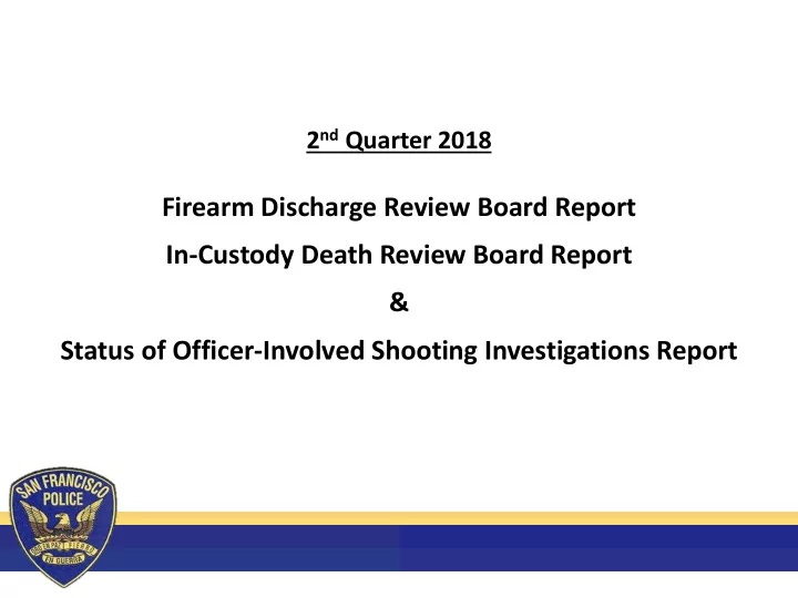 in custody death review board report