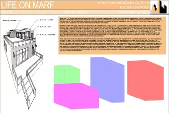 449 MARF AVE, MISSISSAUGA, ON L5G 1T4  BUILDING RENOVATION  PAGE | 01  DESIGN CONCEPT  HENRY