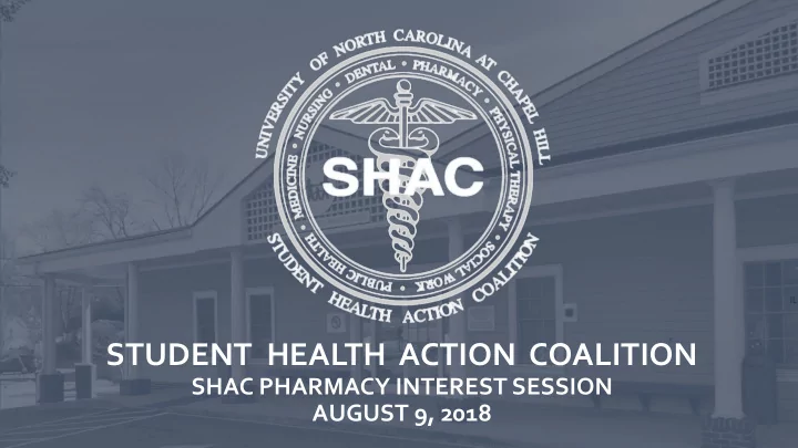 student health action coalition