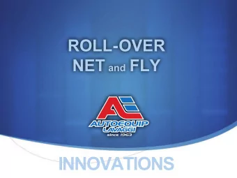 INNOVATIONS  INNOVATIONS  Gantry machines  Technical Configuration  Configuration  Electric panle